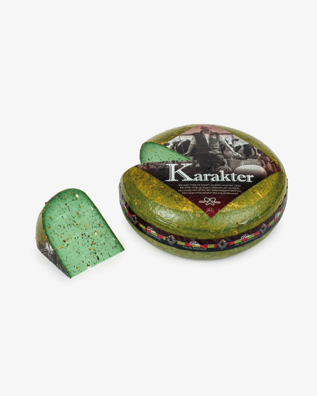 Groene pestokaas