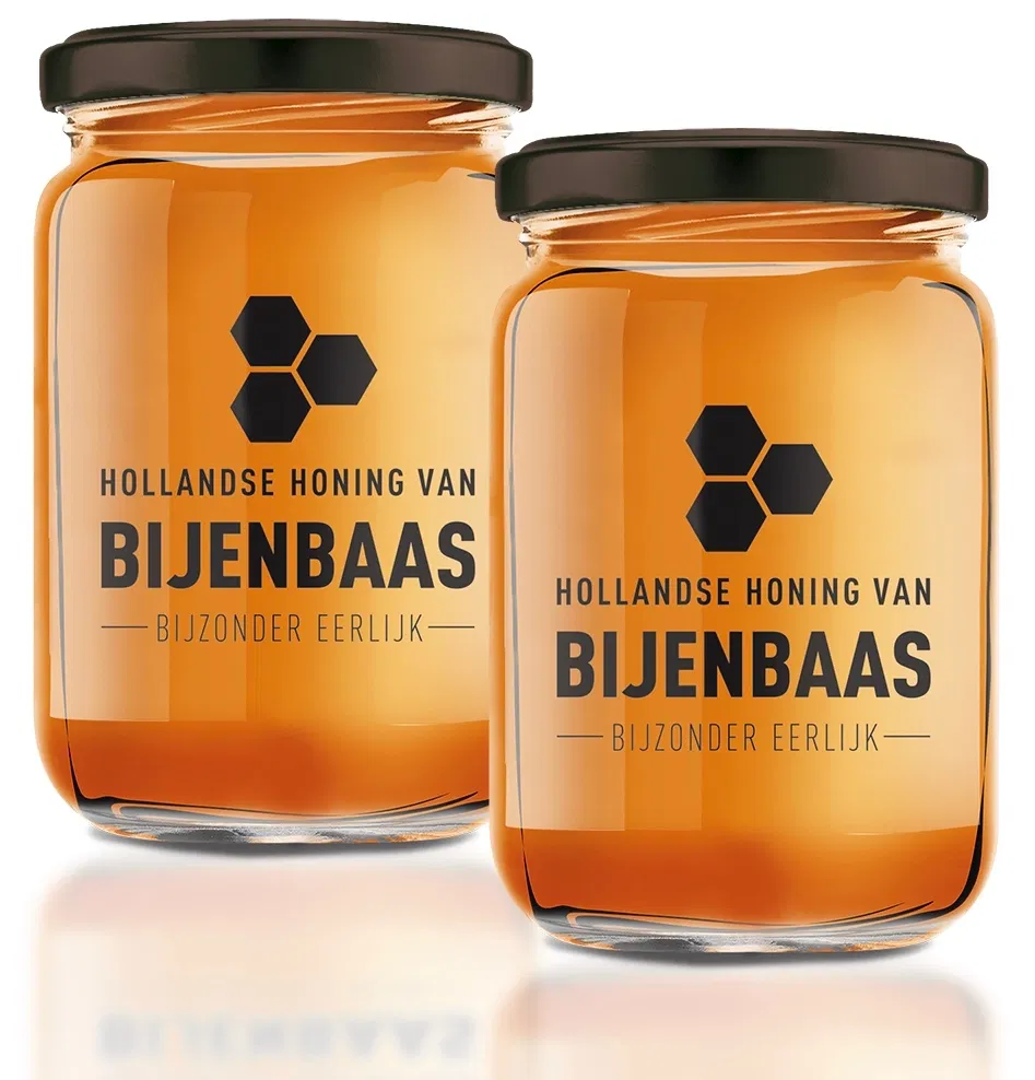 100% pure eerlijke bloemenhoning