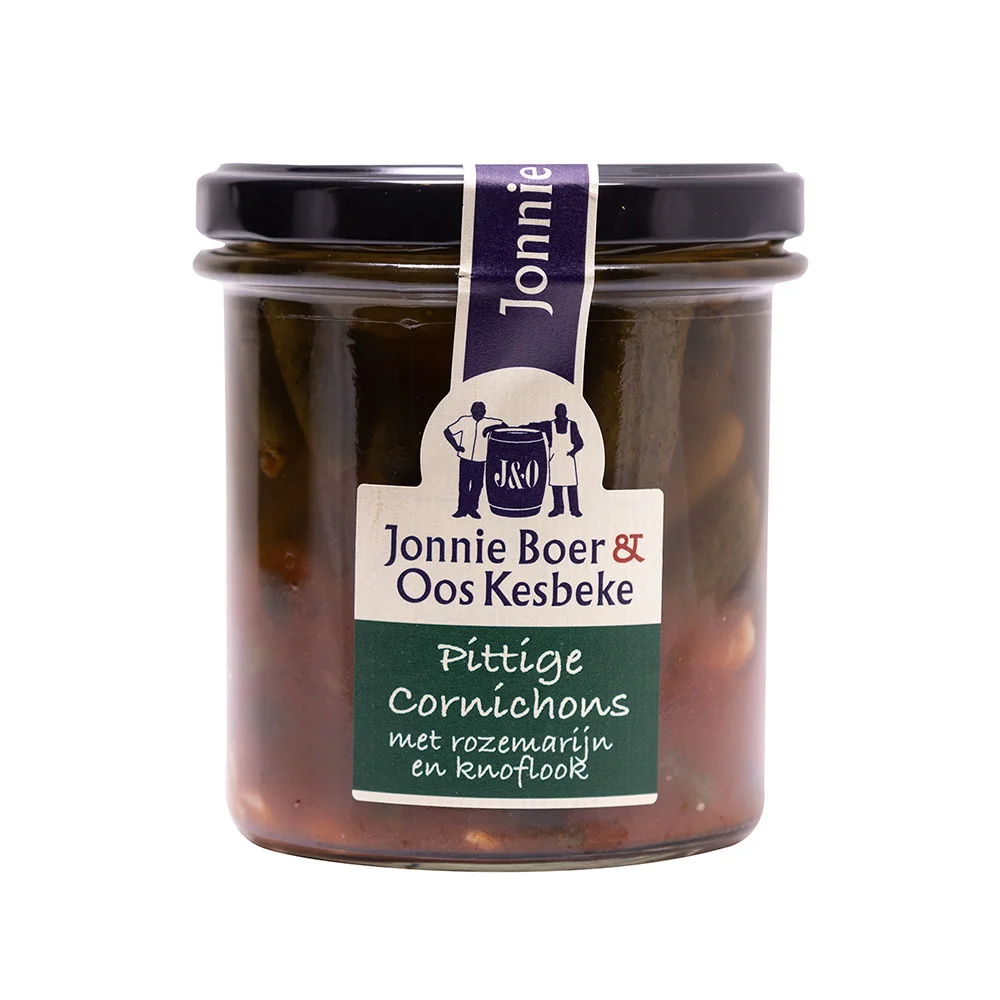 Kesbeke Pittige Cornichons Jonnie & Oos