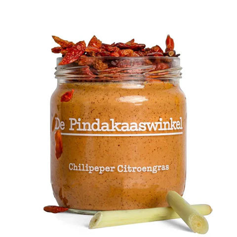 Pindakaas chilipeper citroengras