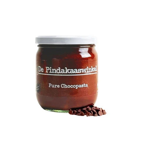Pindakaas pure chocopasta