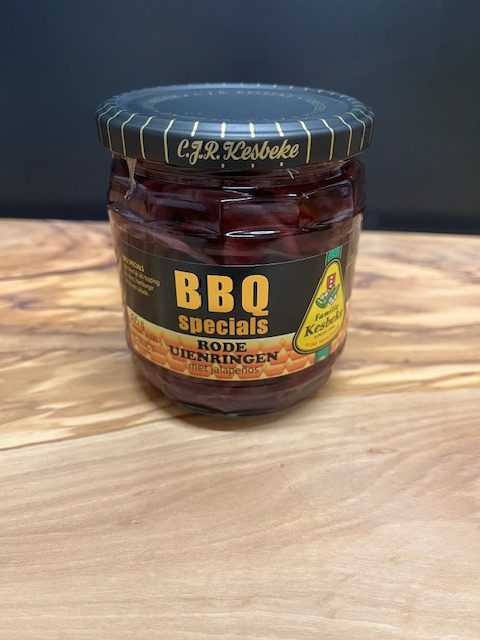Kesbeke BBQ specials rode uienringen met Jalapeno
