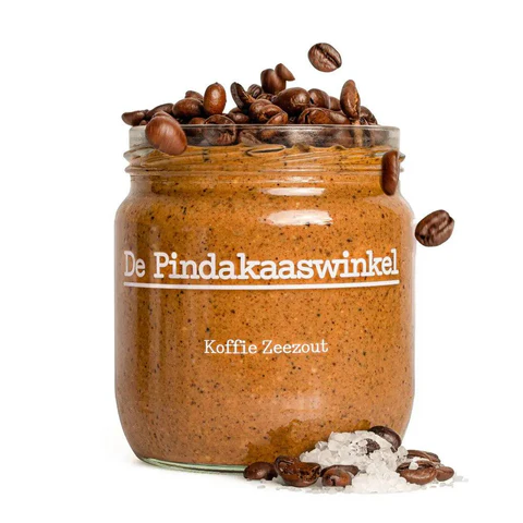 Pindakaas koffie zeezout